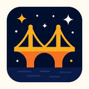 icon_space_bridge_geometric icon preview