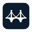 icon_space_bridge_minimalist icon preview