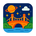 icon_space_bridge_playful icon preview