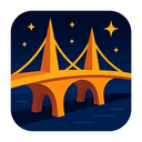 icon_space_bridge_sharp_edges icon preview