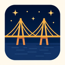 icon_space_bridge_thin icon preview