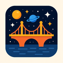 icon_space_bridge_vector icon preview