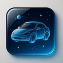icon_space_car_glassy icon preview