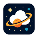 icon_space_cloud_asymmetrical icon preview