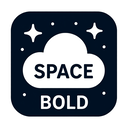 icon_space_cloud_bold icon preview