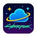 icon_space_cloud_cyberpunk icon preview