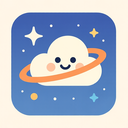 icon_space_cloud_flat_pastel icon preview