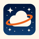 icon_space_cloud_iconic icon preview