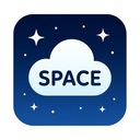 icon_space_cloud_modern icon preview