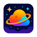 icon_space_cloud_vibrant_colors icon preview