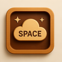 icon_space_cloud_wooden icon preview