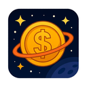 icon_space_coin_bold icon preview