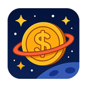 icon_space_coin_cartoon icon preview