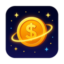 icon_space_coin_glow_effect icon preview