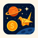 icon_space_coin_origami icon preview