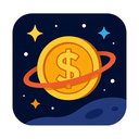 icon_space_coin_thin icon preview