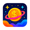 icon_space_coin_vibrant_colors icon preview