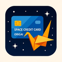 icon_space_credit_card_origami icon preview