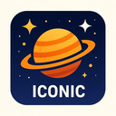 icon_space_database_iconic icon preview