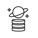icon_space_database_line_art icon preview