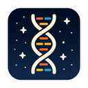 icon_space_dna_strand_filled icon preview