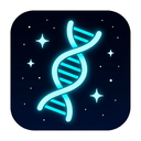 icon_space_dna_strand_glow_effect icon preview