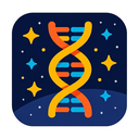 icon_space_dna_strand_playful icon preview