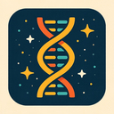 icon_space_dna_strand_retro icon preview