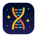 icon_space_dna_strand_rounded icon preview