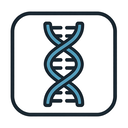 icon_space_dna_strand_simplified icon preview