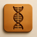 icon_space_dna_strand_wooden icon preview