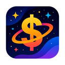 icon_space_dollar_sign_abstract icon preview