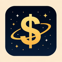 icon_space_dollar_sign_elegant icon preview