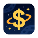 icon_space_dollar_sign_simplified icon preview
