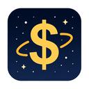 icon_space_dollar_sign_thin icon preview
