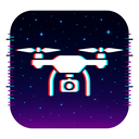 icon_space_drone_digital_glitch icon preview