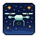 icon_space_drone_pixel_art icon preview