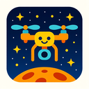 icon_space_drone_playful icon preview