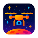 icon_space_drone_vibrant_colors icon preview