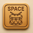 icon_space_drum_embossed icon preview