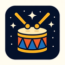 icon_space_drum_geometric icon preview