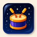 icon_space_drum_glassy icon preview