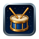 icon_space_drum_metallic icon preview