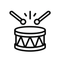 icon_space_drum_monochrome icon preview