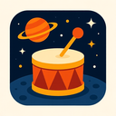 icon_space_drum_origami icon preview