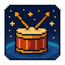 icon_space_drum_pixel_art icon preview