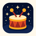 icon_space_drum_rounded icon preview