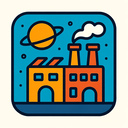 icon_space_factory_filled icon preview