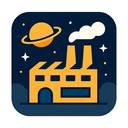 icon_space_factory_geometric icon preview