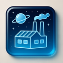 icon_space_factory_glassy icon preview